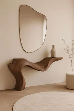 قنصل ديكور خشبي